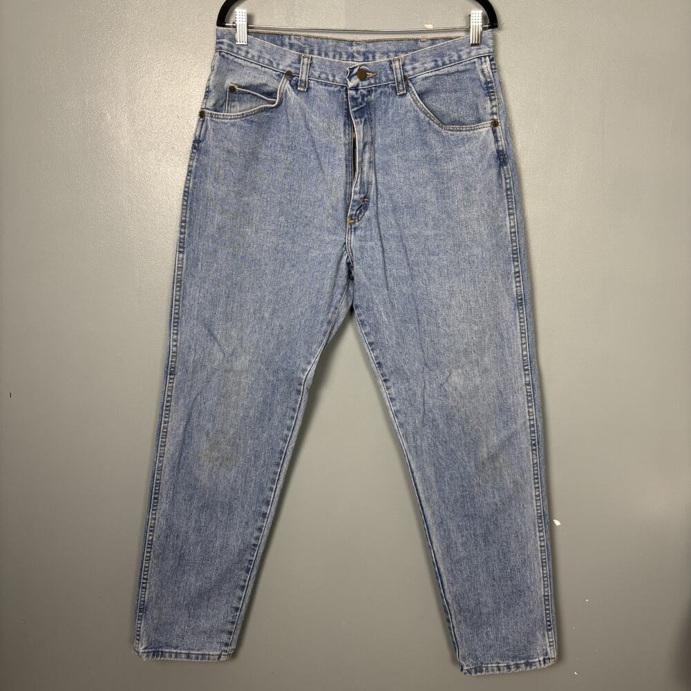 Vintage 90’s Men’s Wrangler 36x32 Blue Denim Jeans Pants
